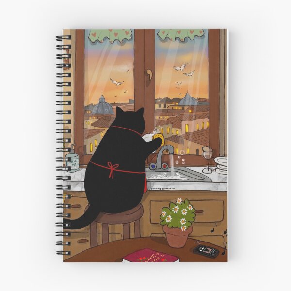 Item preview, Stanis Washing the Dishes designed and sold by Stanis the Cat.