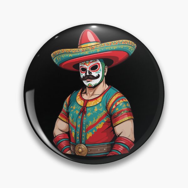 Item preview, Mexican Wrestler Lucha Libre Luchador Design designed and sold by LuminOrb.