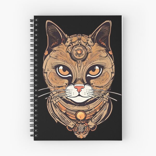 Item preview, Mesmerising Steam Punk, Vintage Cat Design designed and sold by jjii.