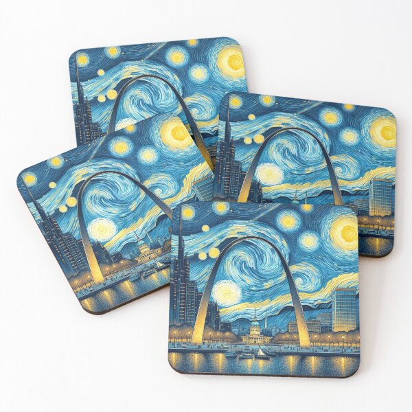 Item preview, Starry Night St. Louis Missouri designed and sold by Esskay Designs.