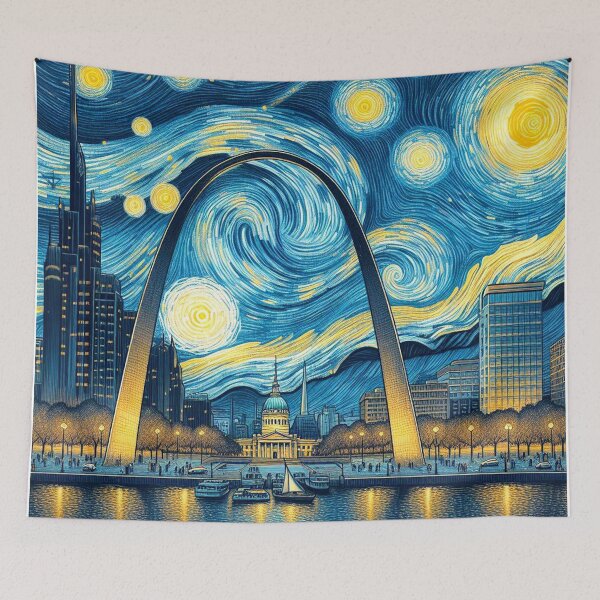 Item preview, Starry Night St. Louis Missouri designed and sold by Esskay Designs.