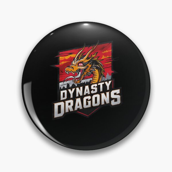 Item preview, Dynasty Dragons, freely invented sports team designed and sold by Pflugart.