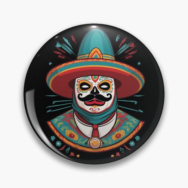 Item preview, Mexican Wrestler Iconic Lucha Libre designed and sold by LuminOrb.