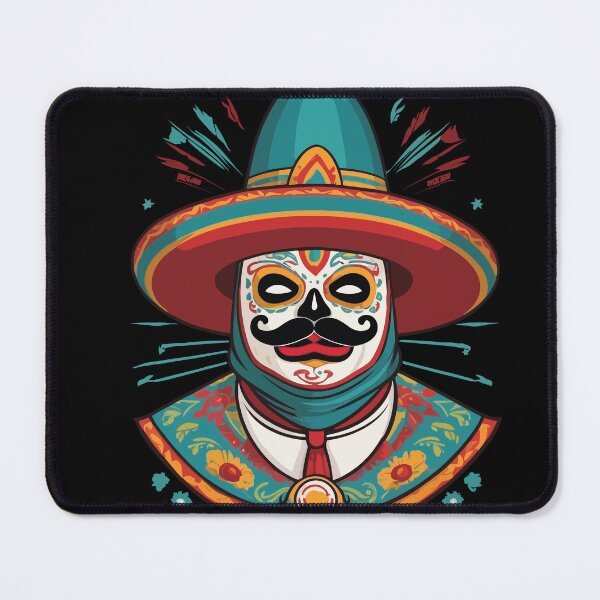 Item preview, Mexican Wrestler Iconic Lucha Libre designed and sold by LuminOrb.