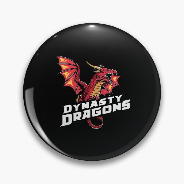 Item preview, Dynasty Dragons, freely invented sports team designed and sold by Pflugart.