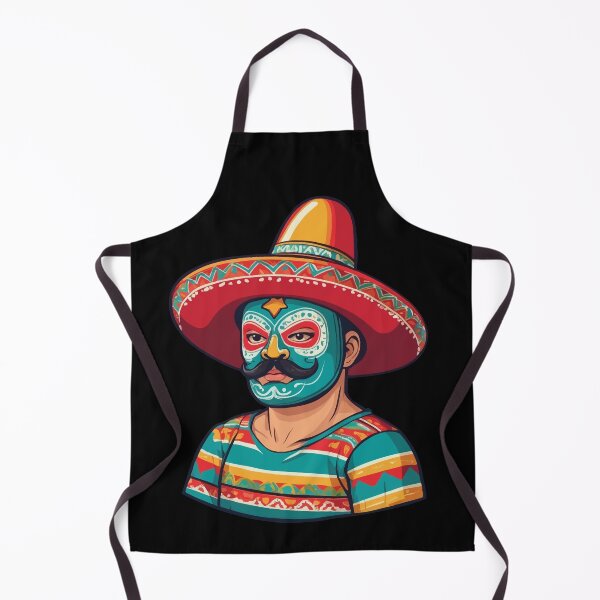 Item preview, Mexican Wrestler Lucha Libre Freestyle designed and sold by LuminOrb.