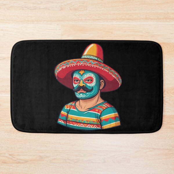 Item preview, Mexican Wrestler Lucha Libre Freestyle designed and sold by LuminOrb.