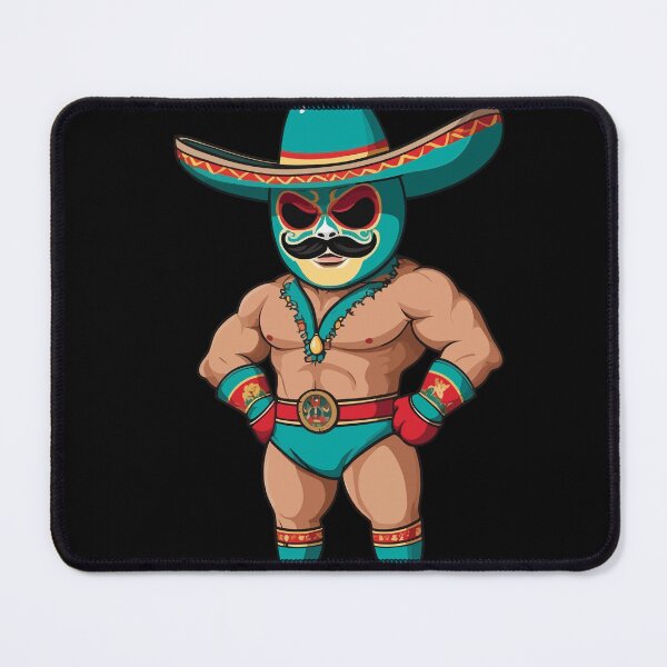 Item preview, Lucha Libre Mexican Iconic Wrestler designed and sold by LuminOrb.