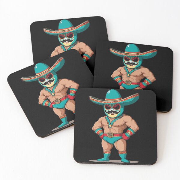 Item preview, Lucha Libre Mexican Iconic Wrestler designed and sold by LuminOrb.