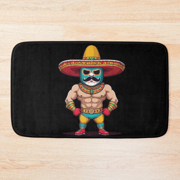 Item preview, Mexican Wrestler Iconic Lucha Libre designed and sold by LuminOrb.