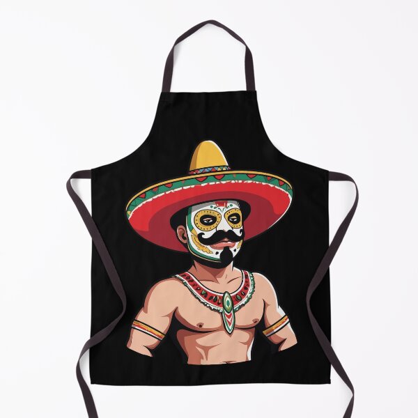 Item preview, Lucha Libre Mexican Iconic Wrestler designed and sold by LuminOrb.