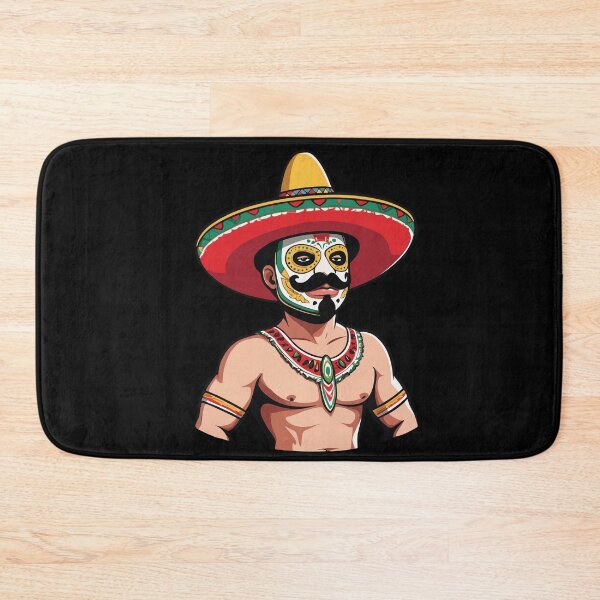 Item preview, Lucha Libre Mexican Iconic Wrestler designed and sold by LuminOrb.