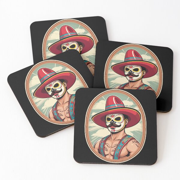 Item preview, Mexican Wrestler Iconic Lucha Libre designed and sold by LuminOrb.