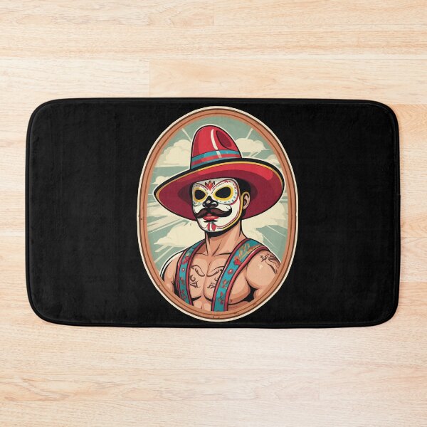 Item preview, Mexican Wrestler Iconic Lucha Libre designed and sold by LuminOrb.
