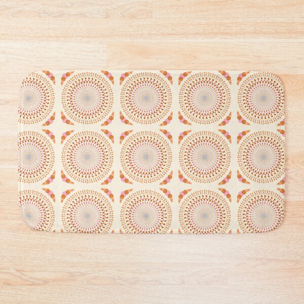 Item preview, Dotted Modern Floral with Stacked Circles  designed and sold by JaygiesDesign.
