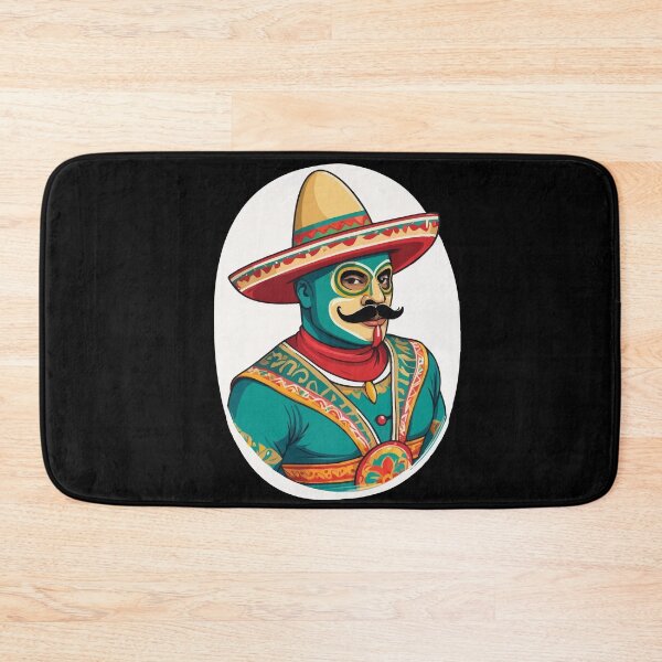 Item preview, Lucha Libre Mexican Wrestler Freestyle designed and sold by LuminOrb.