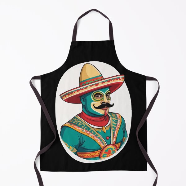 Item preview, Lucha Libre Mexican Wrestler Freestyle designed and sold by LuminOrb.
