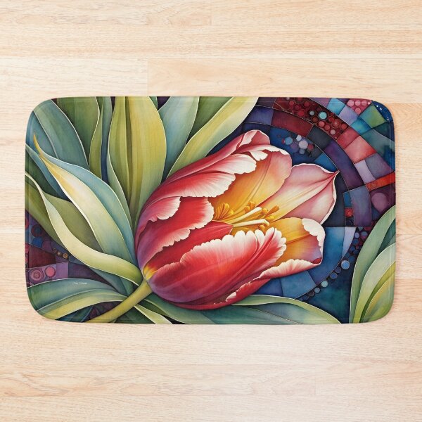 Item preview, Tulip Mixed with Abstract designed and sold by Nira Dabush.
