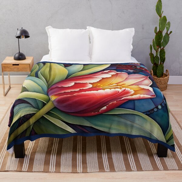 Item preview, Tulip Mixed with Abstract designed and sold by Nira Dabush.
