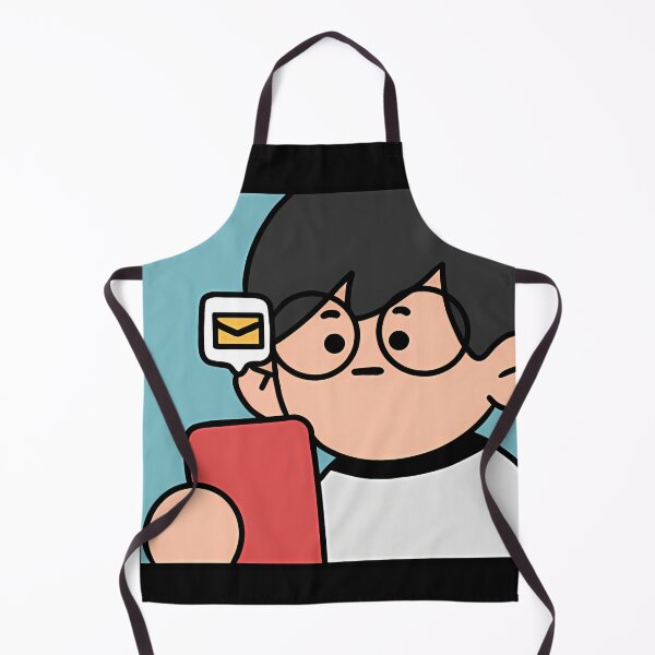 Item preview, cartoon boy texting designed and sold by RENCAMPOS.