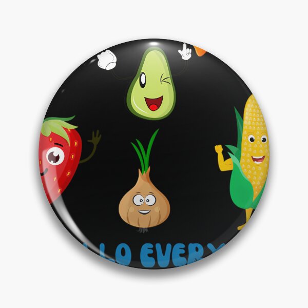 Item preview, Cartoon fruits and vegetables  designed and sold by RENCAMPOS.