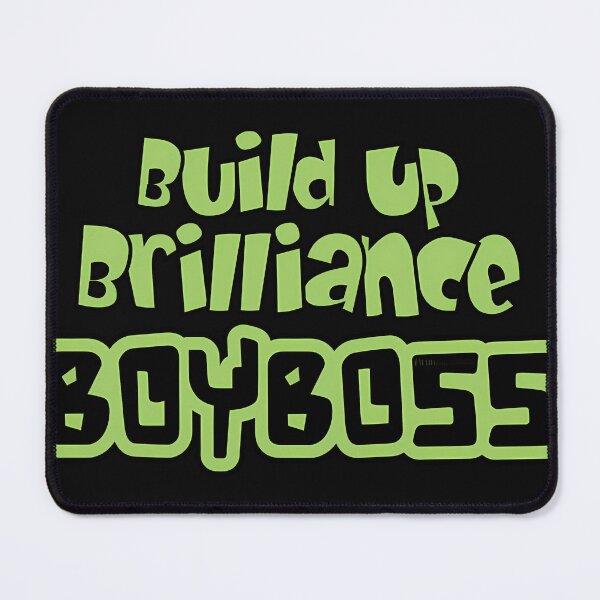 Item preview, Build Up Brilliance Boyboss Cartoon designed and sold by RENCAMPOS.