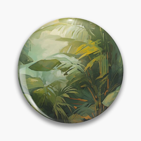 Item preview, Tropical foliage in the light | Impressionism designed and sold by AniDragonfly.
