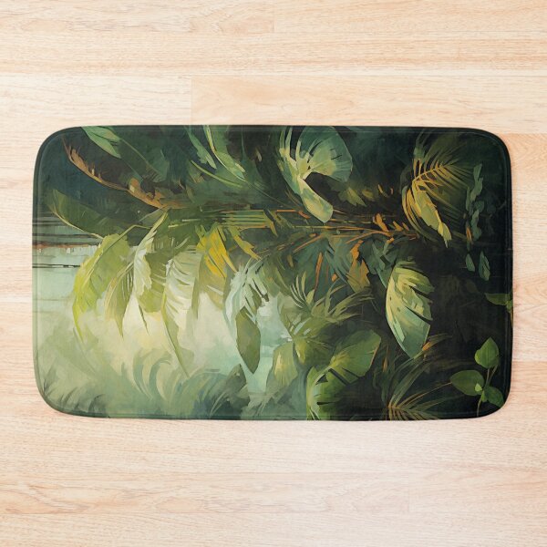 Item preview, Tropical foliage in the light | Impressionism designed and sold by AniDragonfly.