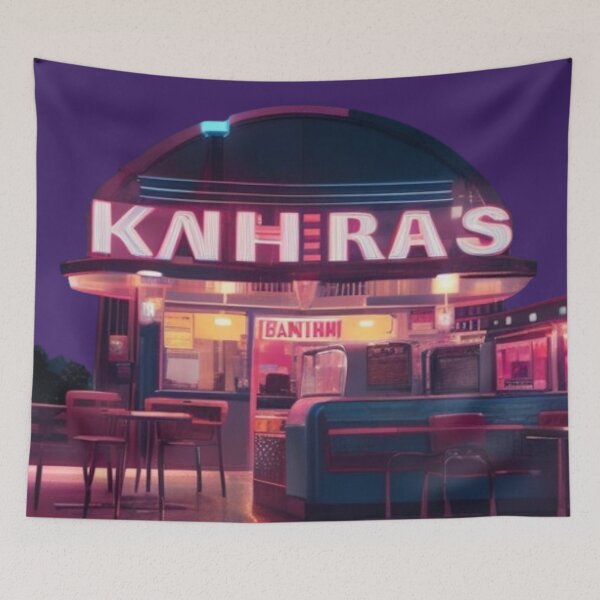 Item preview, Night alien diner designed and sold by mikaws.
