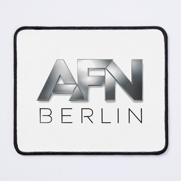 Item preview, metallic silver afn berlin logo designed and sold by deja-store2023.