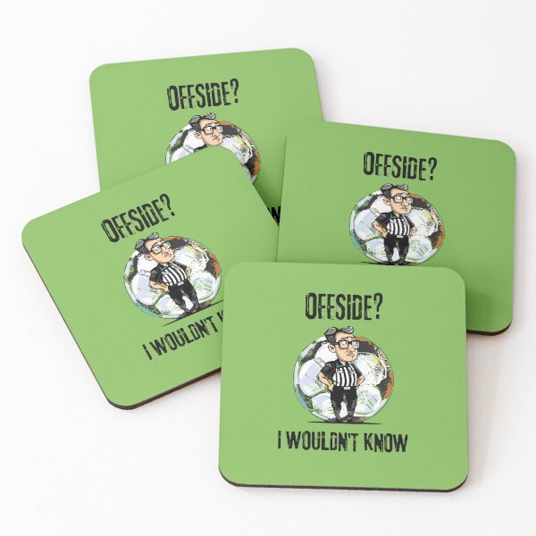 Item preview, Soccer Funny Referee Cartoon: The Ultimate Visual Impairment Comedy Shirt! designed and sold by zax454.