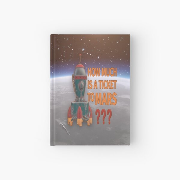 Item preview, Ticket to Mars. designed and sold by UltraQuirky.