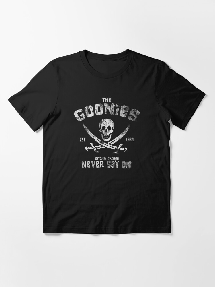 Thumbnail 3 von 7, Essential T-Shirt, Die Goonies sagen niemals, dass sie sterben Vintage designt und verkauft von jmrmaverick.