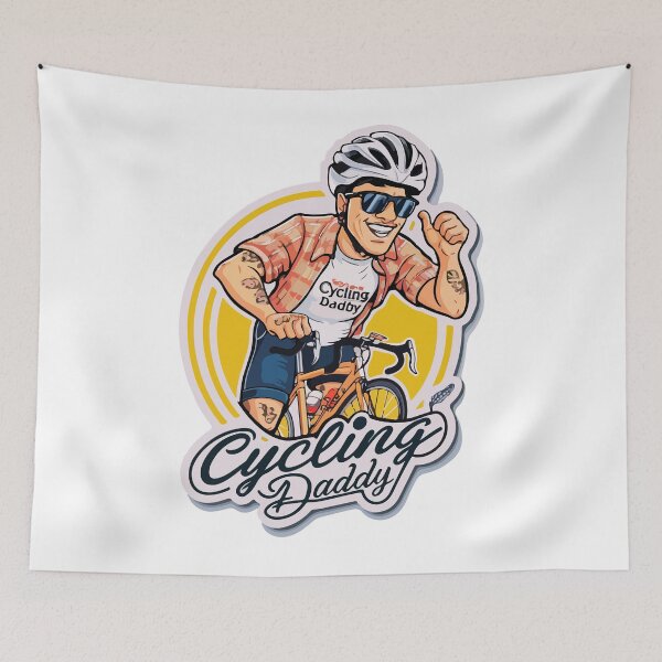 Item preview, Cycling Daddy - Dad on bike - Father's Day designed and sold by mergmart.