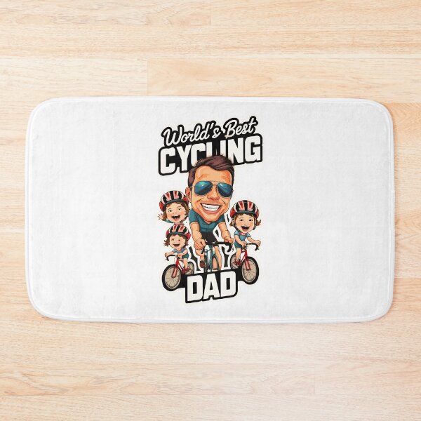Item preview, World's Best Cycling Dad - Father's Day designed and sold by mergmart.