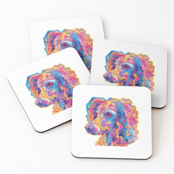 Item preview, Abstract colorful poodle designed and sold by FlowersColorful.