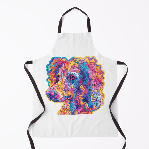 Item preview, Abstract colorful poodle designed and sold by FlowersColorful.