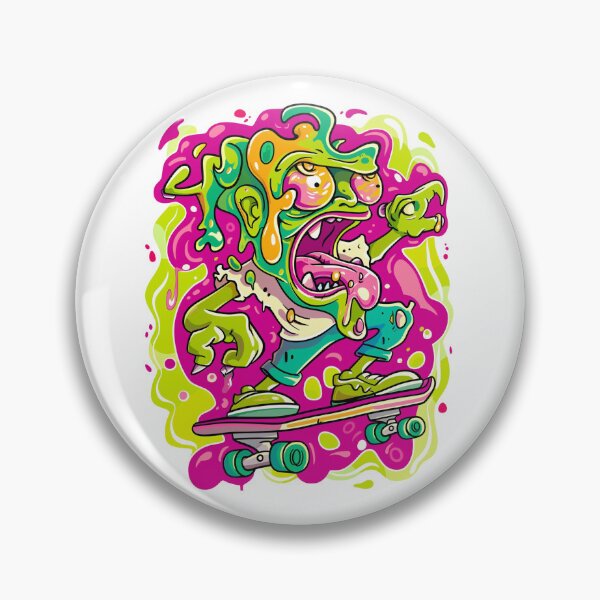 Item preview, Skateboard Tshirt Alien riding Skateboard designed and sold by Harbidge.