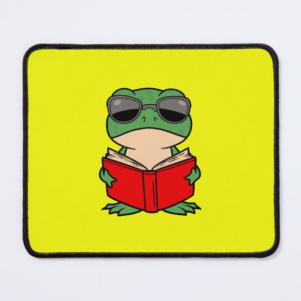 Item preview, Frog reading a book designed and sold by MaateoDesign.