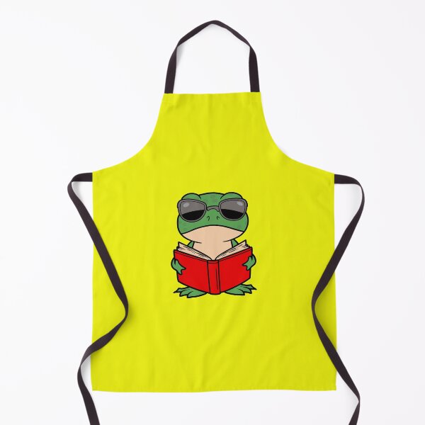 Item preview, Frog reading a book designed and sold by MaateoDesign.