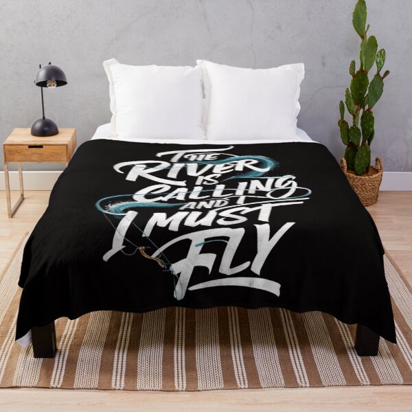 Item preview, The River is Calling, and I Must Fly designed and sold by HOMEDESIGNPRINT.
