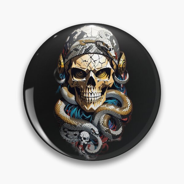 Item preview, Skull & Snakes designed and sold by TheCursedShirt.