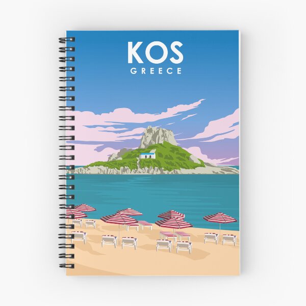 Item preview, Kos Greece Summer Beach Travel Poster  designed and sold by Stadify.