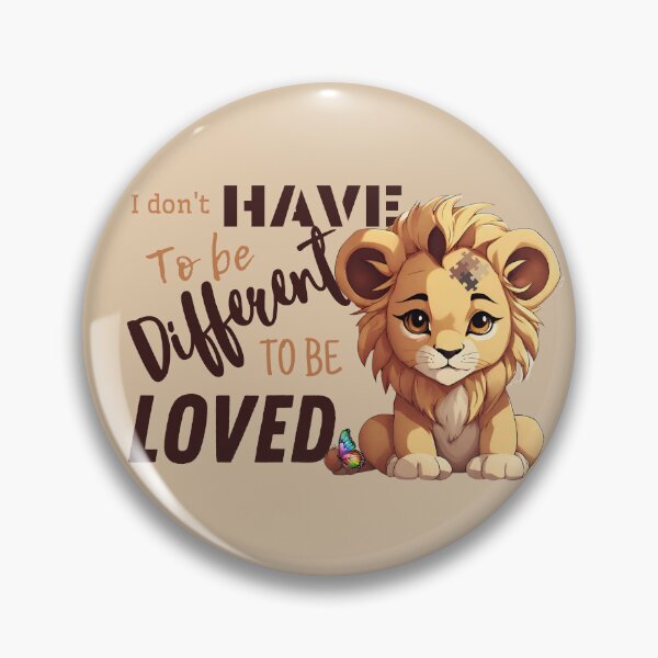 Item preview, Neurodivergent | Lion | To be loved  designed and sold by Twinmommy Store.