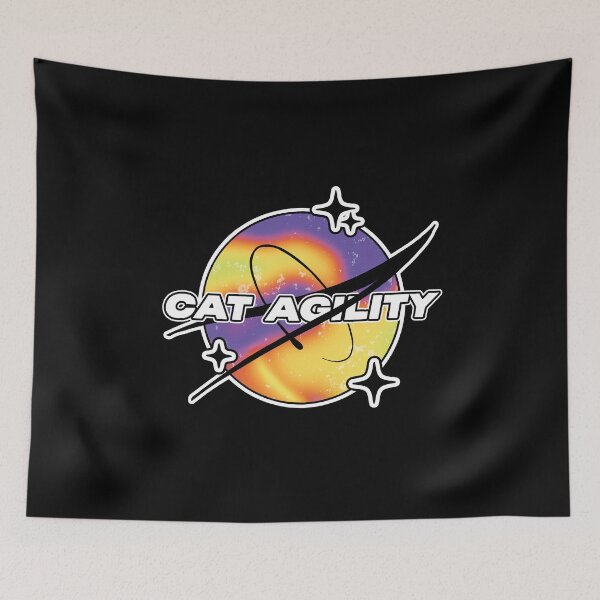Item preview, Cat Agility Melty Space designed and sold by orlumbuspirate.