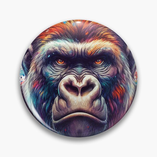 Item preview, Gorilla Colorful designed and sold by devonclemon.