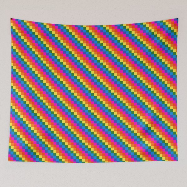 Item preview, rainbow pixello designed and sold by SiamIntrendShop.