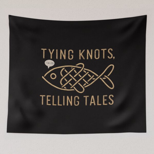 Item preview, Tying Knots, Telling Tales designed and sold by HOMEDESIGNPRINT.