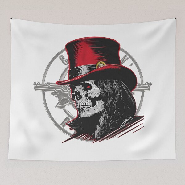 Item preview, Slash Tribute: Top Hat Skull Rock designed and sold by NickTaroDesign.