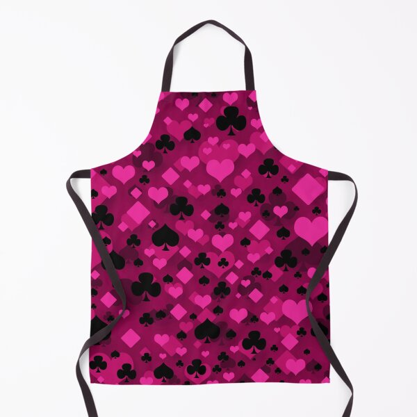 Item preview, Pink card shape deck of cards print art design designed and sold by SpinklyCreations.